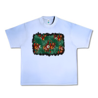 Grape Ice christmas gift box and leopard background Urban Heavy Tee - BundleAndBundleShop