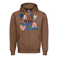 Chestnut party in the usa Zipper Hoodie - MaliasSmallBusiness