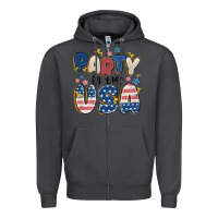 Smoke party in the usa Zipper Hoodie - MaliasSmallBusiness