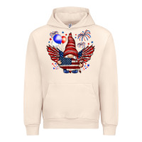 Sandshell Gnome with 4th Of July elements Urban Hoodie - HowdyJamesFarm
