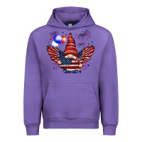 Tulip Gnome with 4th Of July elements Urban Hoodie - HowdyJamesFarm