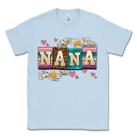 Dusty Blue daisy nana Classic Tee - AdoDesignShop