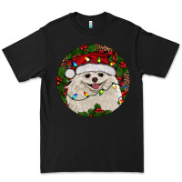 Black Christmas pomeranian Premium Tee - RanaPortraitStore