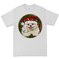 Dove Grey Christmas pomeranian Premium Tee - RanaPortraitStore