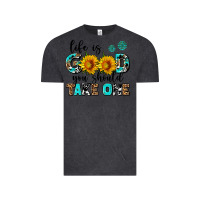 Vintage Black life is good you should get one Vintage Tee - AdoDesignShop