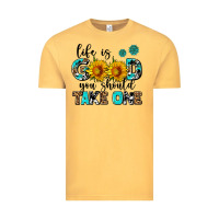 Vintage Mustard life is good you should get one Vintage Tee - AdoDesignShop