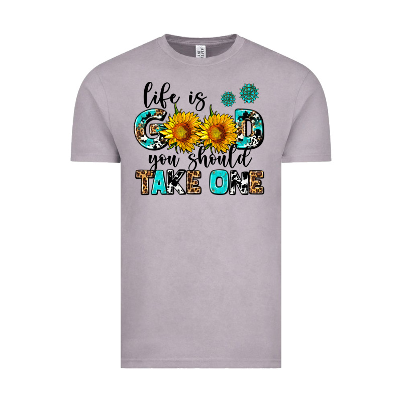 Life Is Good You Should Get One Vintage Tee by AdoDesignShop | Teevron