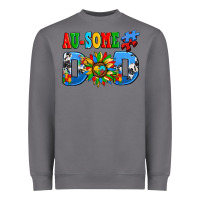 Storm ausome autism dad Heavyweight Sweatshirt - AdoDesignShop