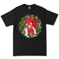 Black Roaster Christmas Premium Tee - RanaPortraitStore