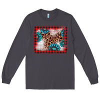 Smoke Christmas gemstone leopard background Long Sleeve Tee - AdoDesignShop