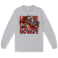 Moon Dust rodeo christmas howdy Long Sleeve Tee - AdoDesignShop