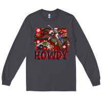Smoke rodeo christmas howdy Long Sleeve Tee - AdoDesignShop