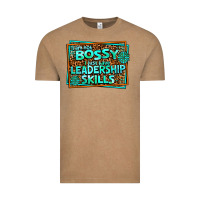 Vintage Coffee i am not bossy i just have leadership skills Vintage Tee - AdoDesignShop