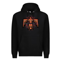 Black Red Aztec Thunderbird Premium Hoodie - Bettercallsaul