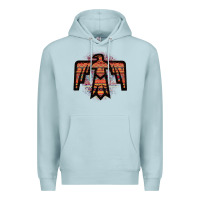 Red Aztec Thunderbird Premium Hoodie | Teevron