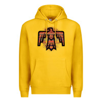 Lemon Red Aztec Thunderbird Premium Hoodie - Bettercallsaul