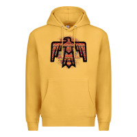 Mustard Red Aztec Thunderbird Premium Hoodie - Bettercallsaul