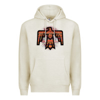 Oatmeal Heather Red Aztec Thunderbird Premium Hoodie - Bettercallsaul