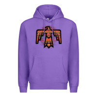 Purple Red Aztec Thunderbird Premium Hoodie - Bettercallsaul