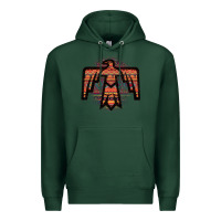 Sports Green Red Aztec Thunderbird Premium Hoodie - Bettercallsaul