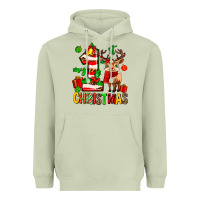 Matcha my first christmas reindeer Heavyweight Hoodie - MaliasSmallBusiness