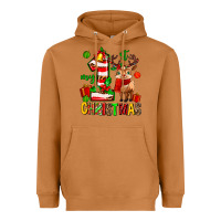 Meerkat my first christmas reindeer Heavyweight Hoodie - MaliasSmallBusiness
