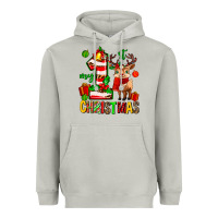 Moon Dust my first christmas reindeer Heavyweight Hoodie - MaliasSmallBusiness
