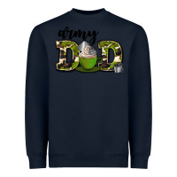 Navy army dad Heavyweight Sweatshirt - AdoDesignShop