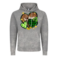 Cloud Rock St. Patrick's Day hearts Vintage Hoodie - Neo Western