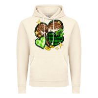 Vintage Artic St. Patrick's Day hearts Vintage Hoodie - Neo Western