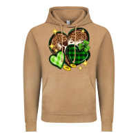 Vintage Camel St. Patrick's Day hearts Vintage Hoodie - Neo Western