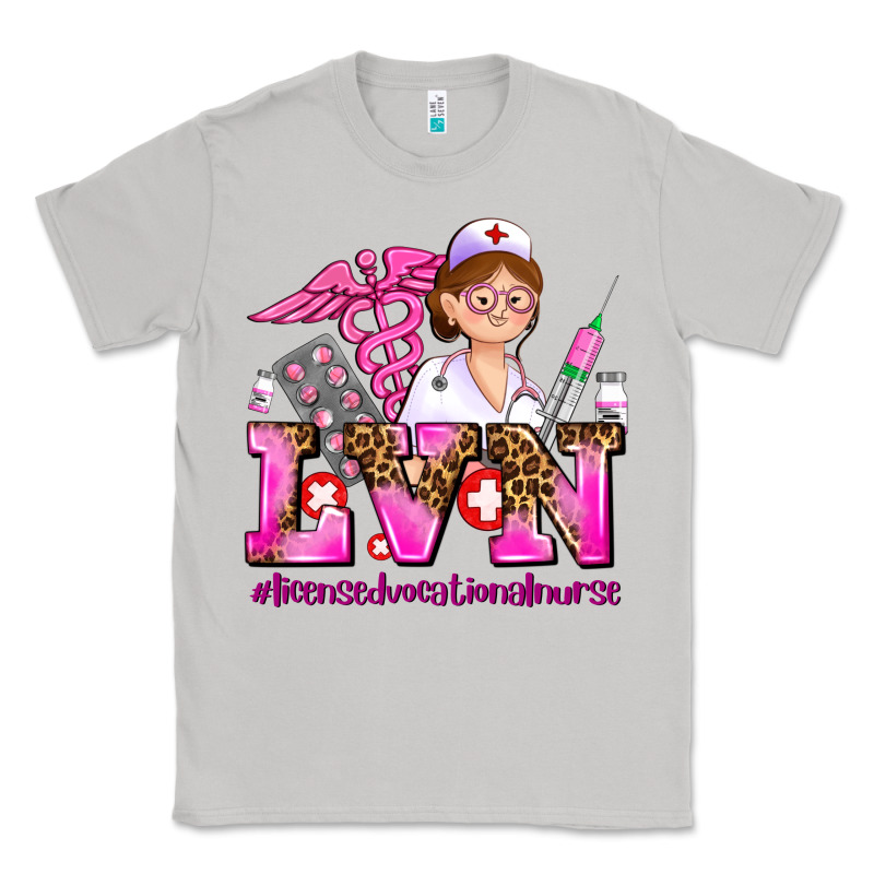 Lvn Licensed Vocational Nurse Classic Tee by AdoDesignShop | Teevron