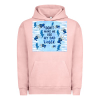 Pigment Salmon don't make me use my dad voice Urban Hoodie - TumblerDesignByShophia