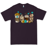 Plum coffee cups bull skull with gemstones Premium Tee - texasbilliewilder