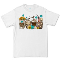White coffee cups bull skull with gemstones Premium Tee - texasbilliewilder