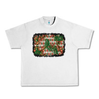 Lunar Rock christmas ornament and diamond plaid  background Urban Heavy Tee - BundleAndBundleShop