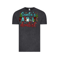 Vintage Black santas favorite dentist Vintage Tee - JahusDesignShop