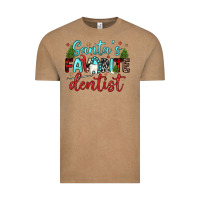 Vintage Coffee santas favorite dentist Vintage Tee - JahusDesignShop