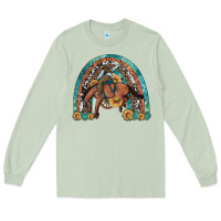 Matcha bucking bronco rodeo rainbow Long Sleeve Tee - Artiststas