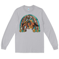 Moon Dust bucking bronco rodeo rainbow Long Sleeve Tee - Artiststas
