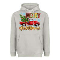 Moon Dust merry christmas truck Heavyweight Hoodie - MaliasSmallBusiness