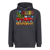 Smoke merry christmas truck Heavyweight Hoodie - MaliasSmallBusiness