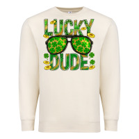 Sandshell Lucky Dude St Patricks Premium Sweatshirt - BundleAndBundleShop