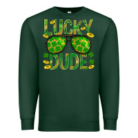 Sports Green Lucky Dude St Patricks Premium Sweatshirt - BundleAndBundleShop