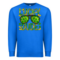 True Royal Lucky Dude St Patricks Premium Sweatshirt - BundleAndBundleShop