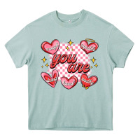 Arona valentines day positive affirmations Heavy Core Tee - MaliasSmallBusiness