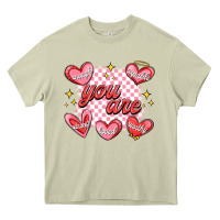 Mossy valentines day positive affirmations Heavy Core Tee - MaliasSmallBusiness