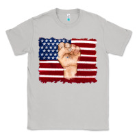 Moon Dust american flag with hand Classic Tee - Artiststas