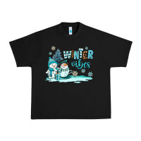 Black winter vibes Urban Heavy Tee - AdoDesignShop
