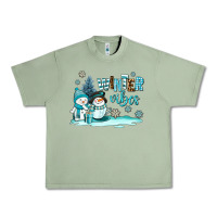 Oil Green winter vibes Urban Heavy Tee - AdoDesignShop